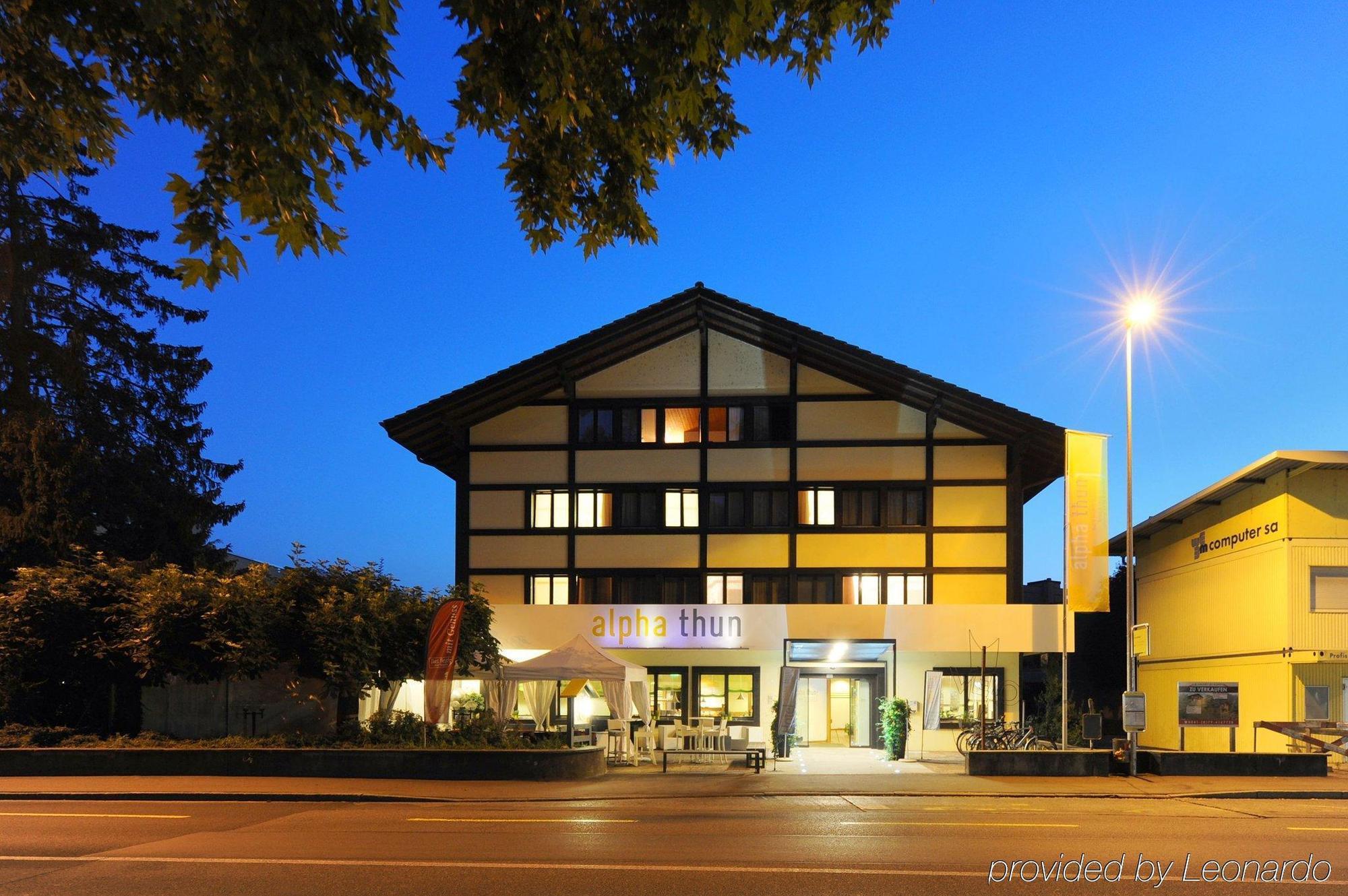 Hotel Alpha Thun Esterno foto
