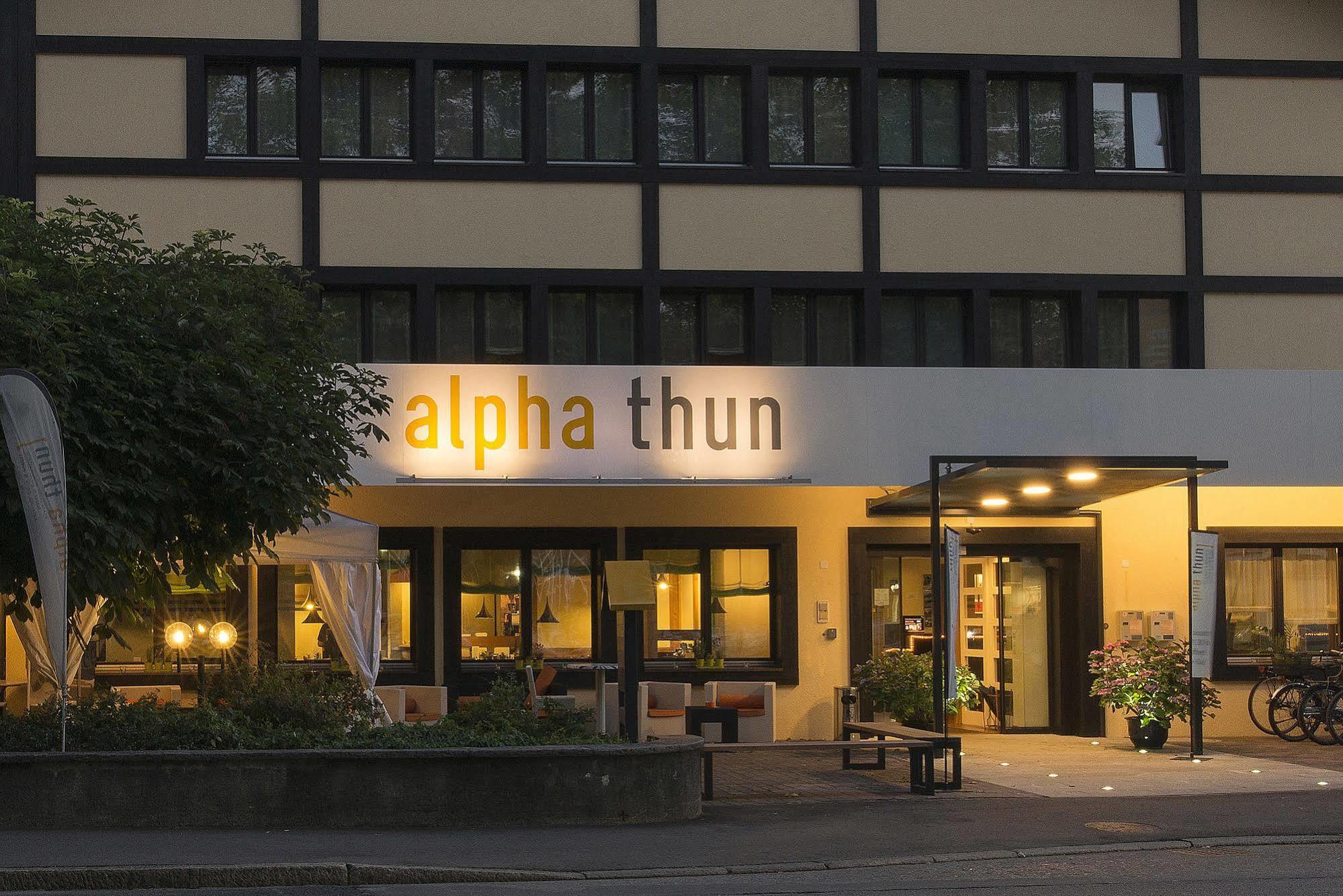 Hotel Alpha Thun Esterno foto