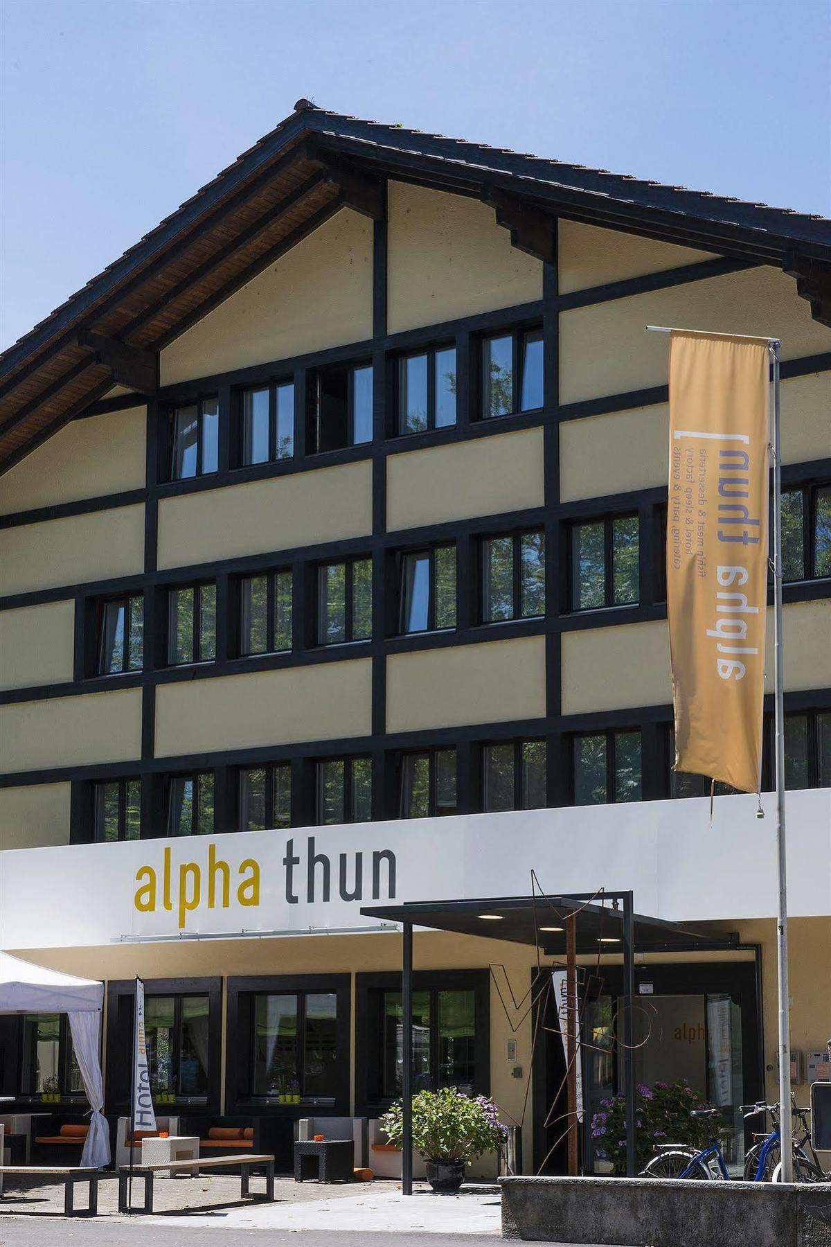 Hotel Alpha Thun Esterno foto