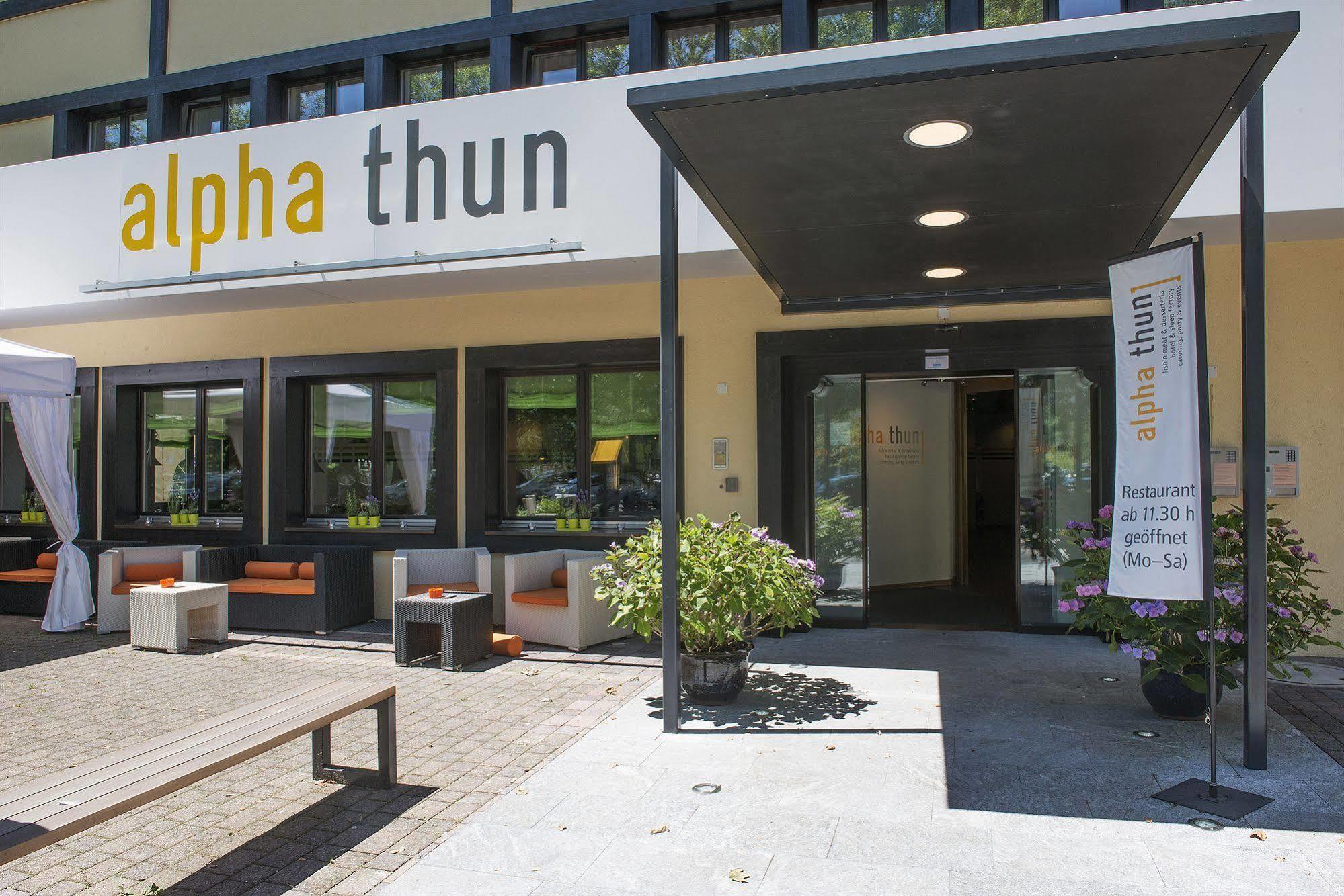 Hotel Alpha Thun Esterno foto